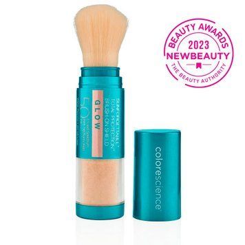 Сонцезахисна пудра з пензлем Colorescience Glow Sunforgettable Total Protection&trade; Brush-On Shield Glow SPF 50 000186 фото